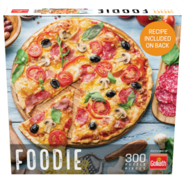 Foodie Puzzles: Pizza Pizza 300pc Puzzle - Finished Size 19.5 x 14.25 Inches