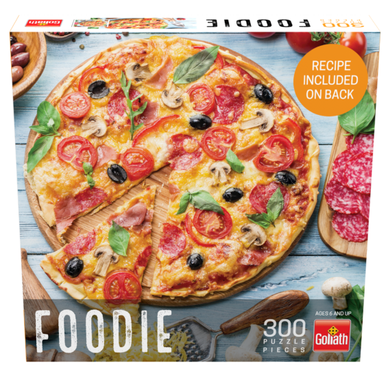 Foodie Puzzles: Pizza Pizza 300pc Puzzle - Finished Size 19.5 x 14.25 Inches