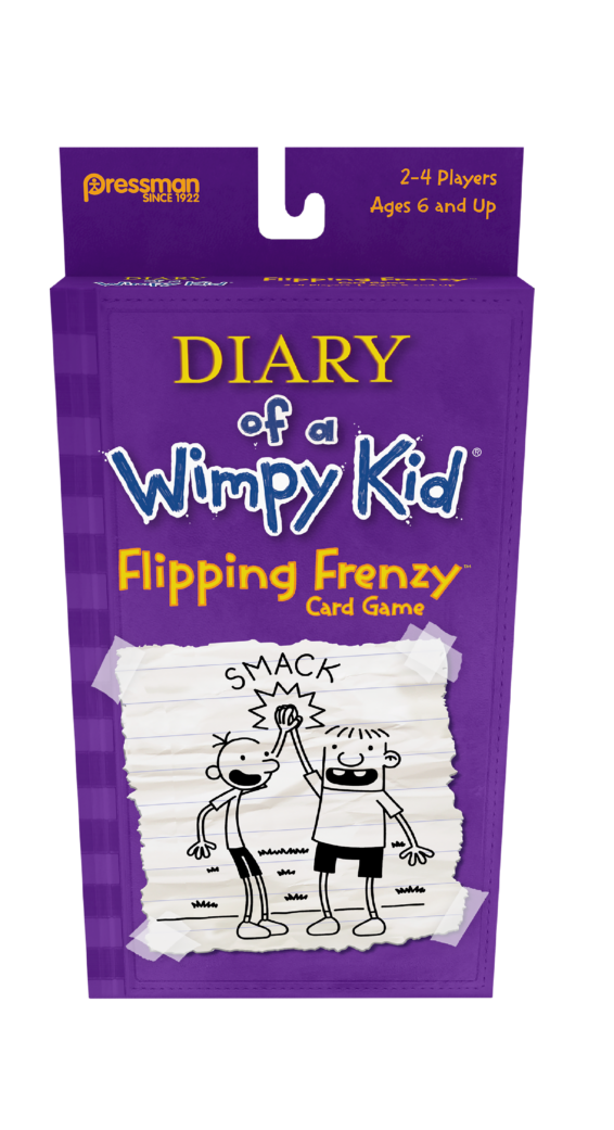 Diary Of A Wimpy Kid Card Game - Flippin' Frenzy