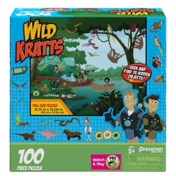 Wild Kratts Seek and Find 100pc Puzzle