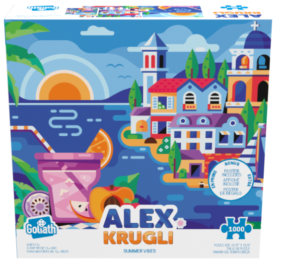Alex Krugli - Summer Vibes 1000pc Puzzle