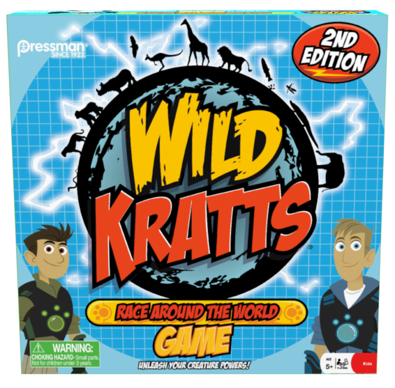Wild Kratts Race Around the World Game 2nd Edition