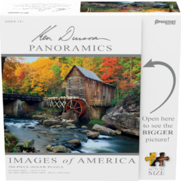 Images of America - Glade Creek Grist (5th Panel)