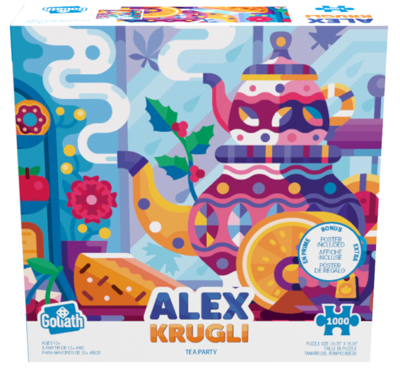 Alex Krugli - Tea Party 1000pc Puzzle