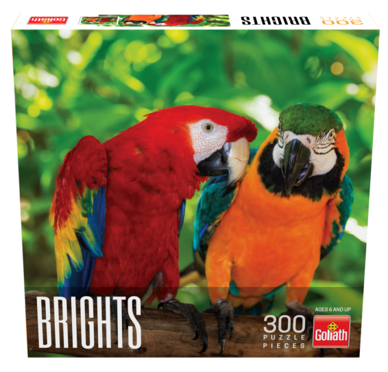 Brights Puzzles: Parrots 300pc Puzzle