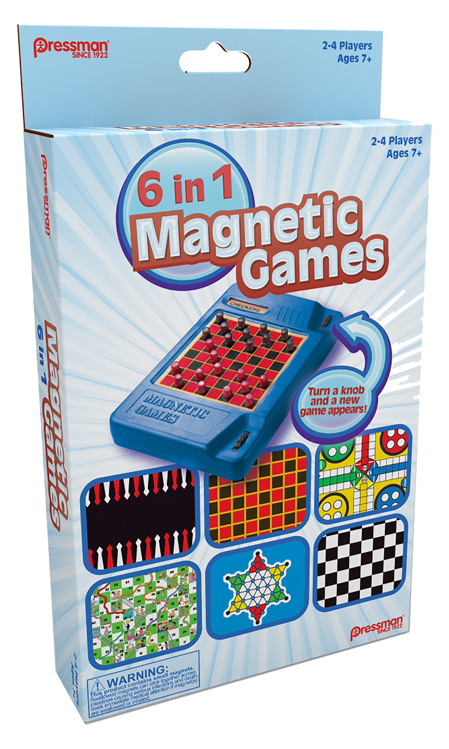 6-In-1 Travel Magnetic Games - Goliath