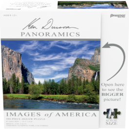 Images of America - Bridal Veil Falls (5th Panel)