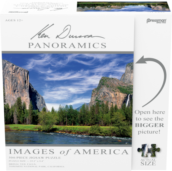 Images of America - Bridal Veil Falls (5th Panel)