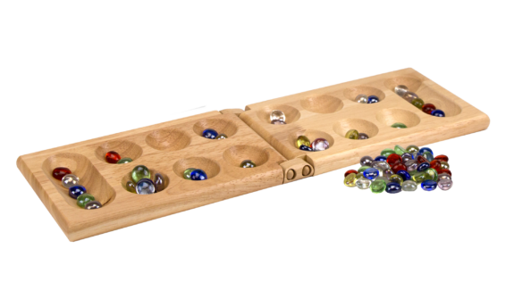 Mancala in Folding Box