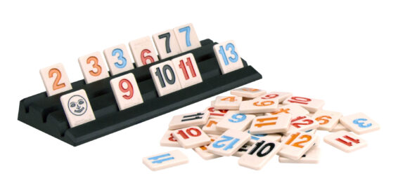 Rummikub Large Numbers Edition in a Retro Tin