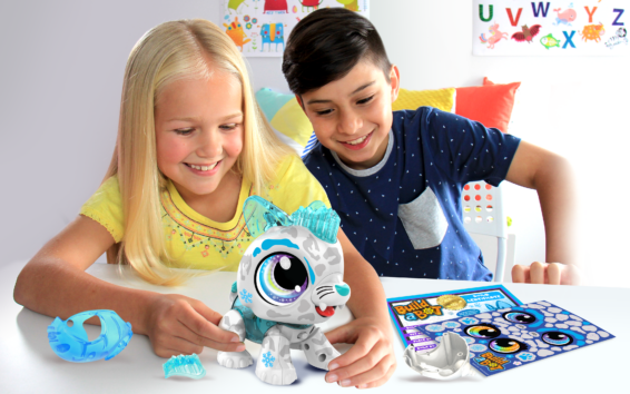 Build a Bot Lights Snow Leopard