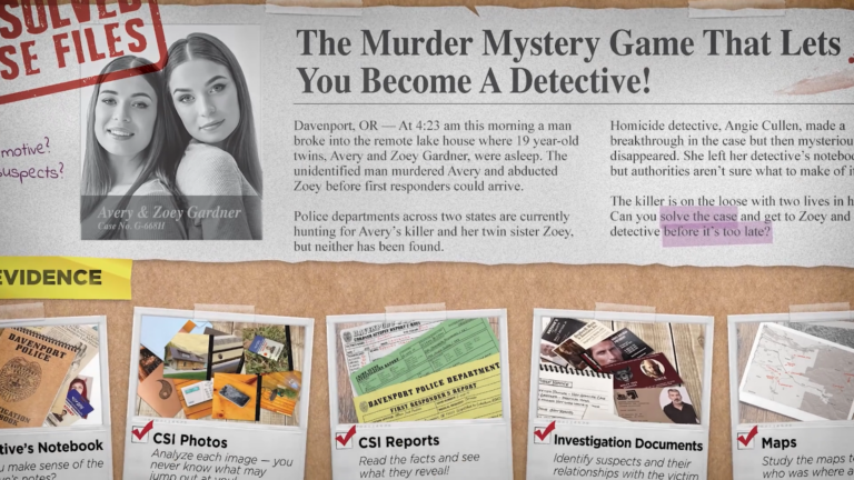 Unsolved Case Files Avery And Zoey Answers Unsolved Case Files: Avery and Zoey Gardner - Goliath