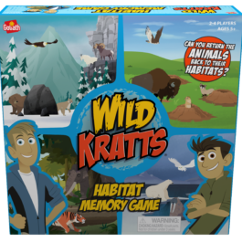 Wild Kratts Habitat Memory Game