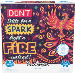 Steve Simpson Light a Fire 1000pc Puzzle