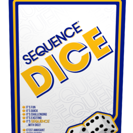 Sequence Dice Peggable - Bilingual