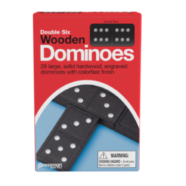 Dominoes: Double Six Wooden Dominoes