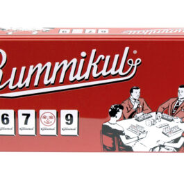Rummikub Large Numbers Edition in a Retro Tin