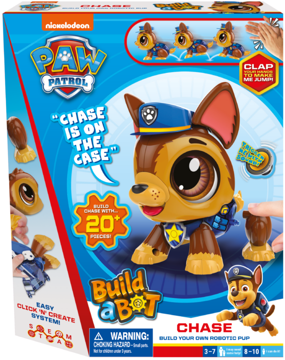 Build a Bot Paw Patrol Chase
