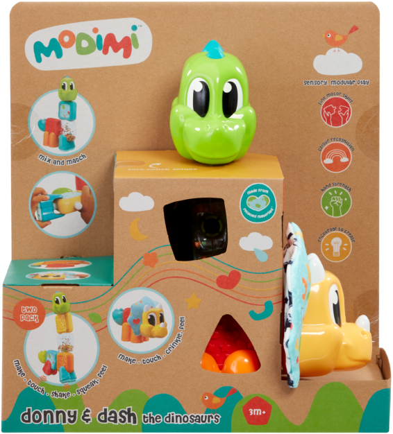 Modimi Dinosaurs Set