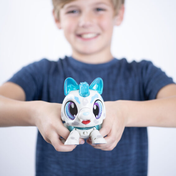 Build a Bot Lights Snow Leopard