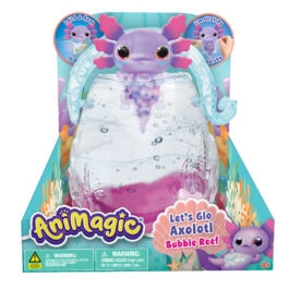 Animagic Let's Glo Axolotl Bubble Reef