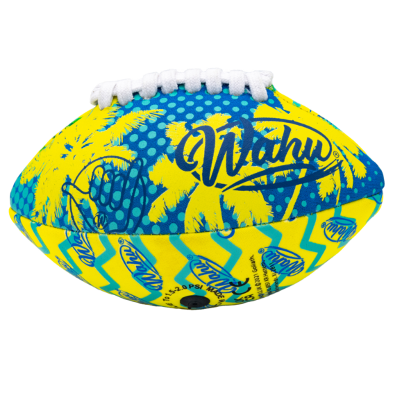 Wahu Mini Football Teal/Yellow
