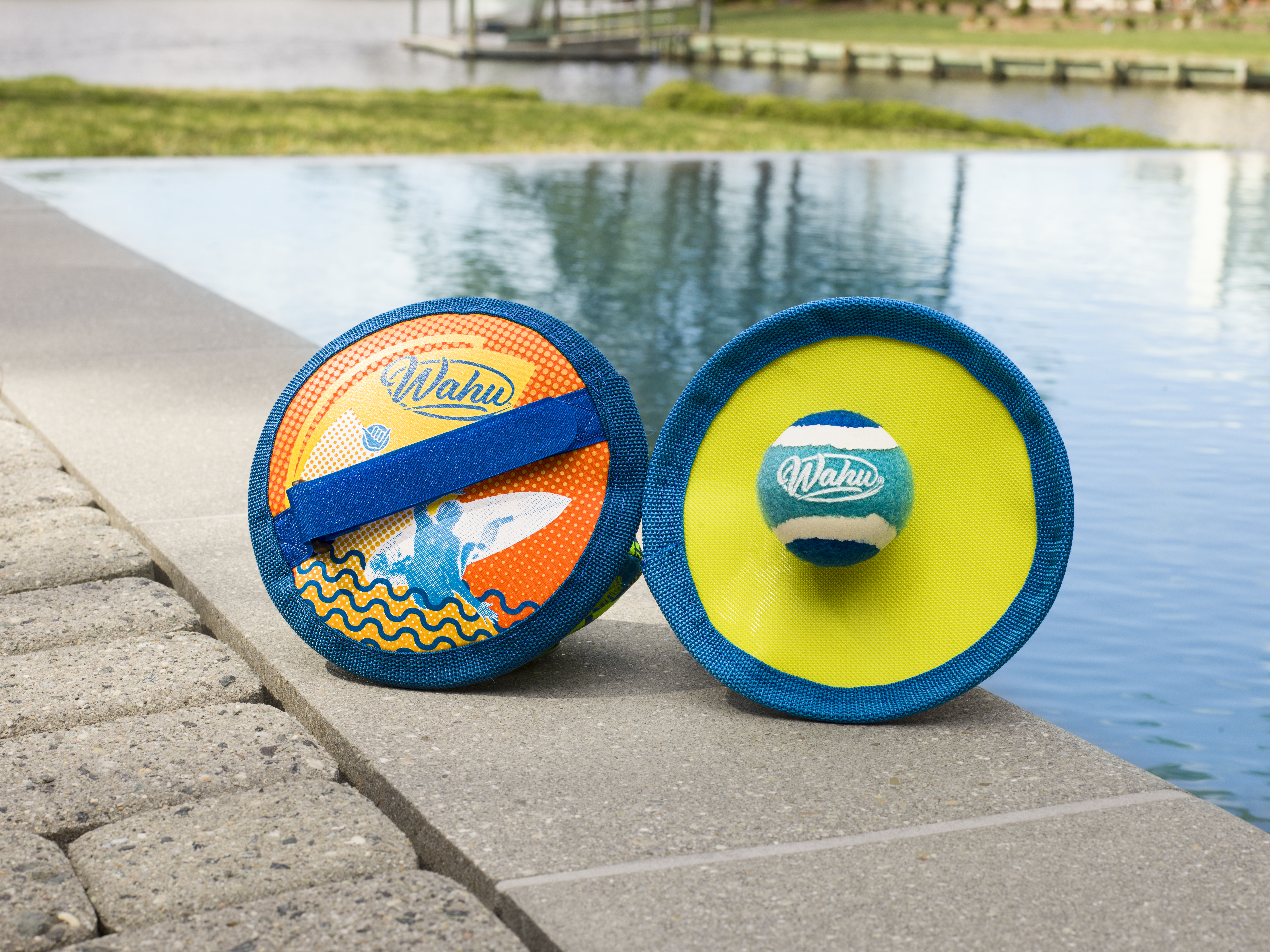Wahu Water Grip Ball Blue/Light Blue