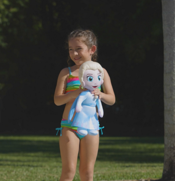 Wahu Disney Aqua Pals Elsa Medium