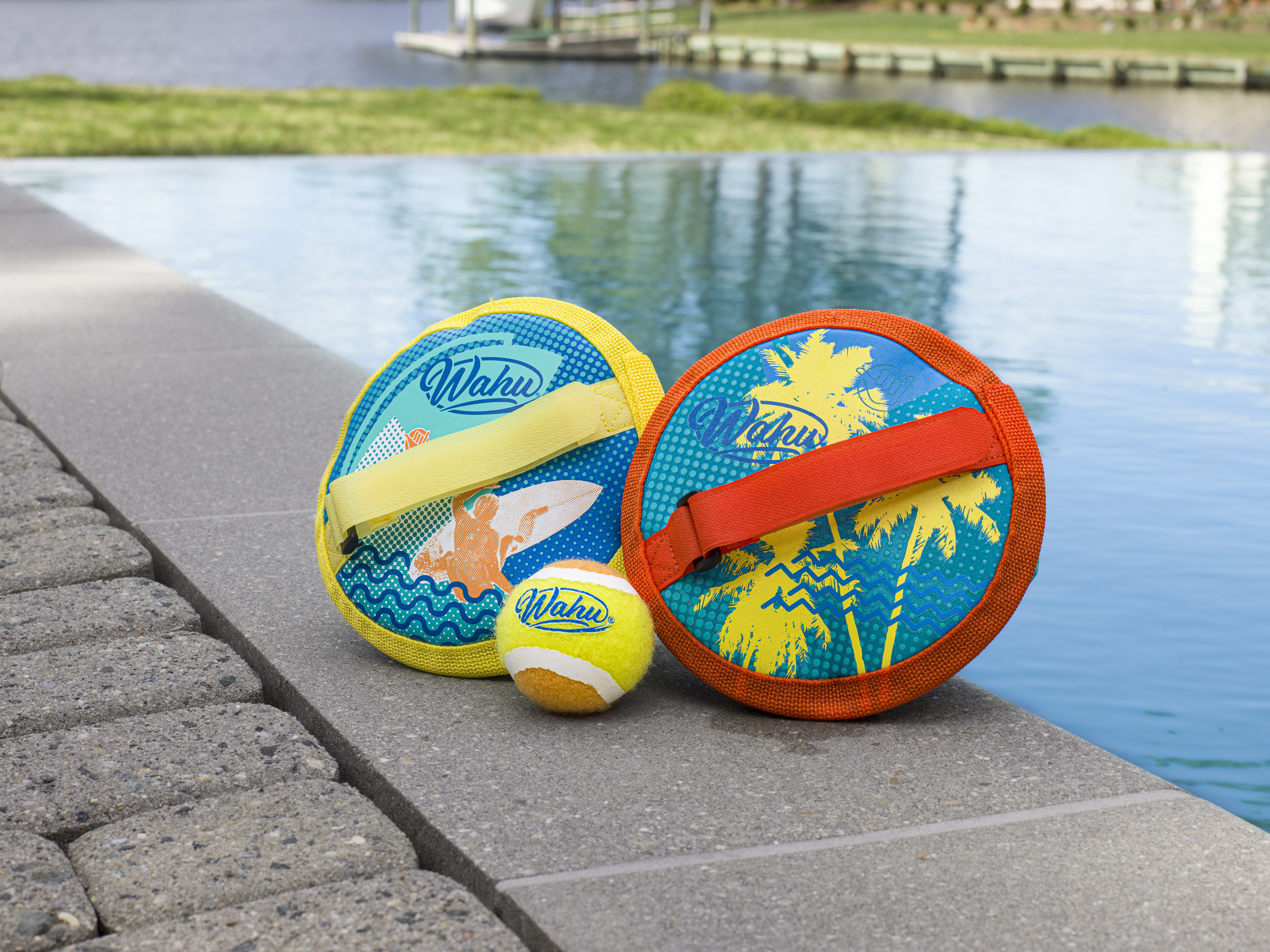 Wahu Water Grip Ball Yellow/Orange