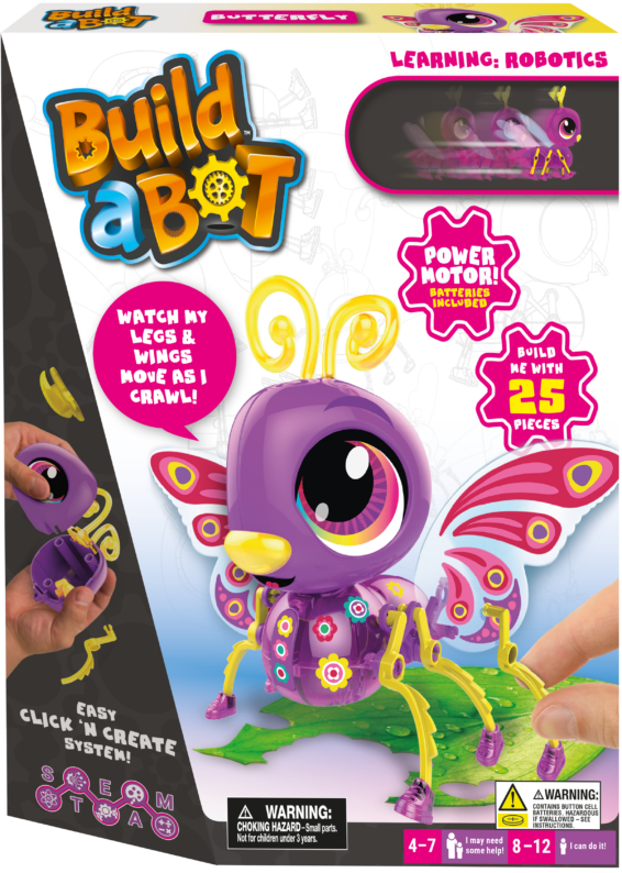 Build a Bot Bugs Butterfly