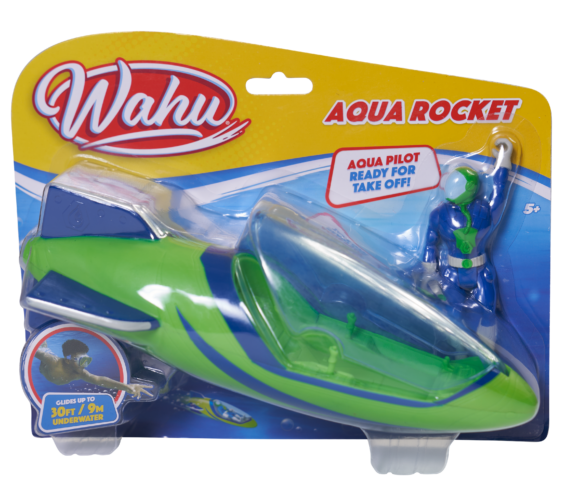 Wahu Aqua Rocket Green/Blue