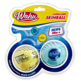 Wahu Super Grip Skimball 2-Pack Blue/Yellow