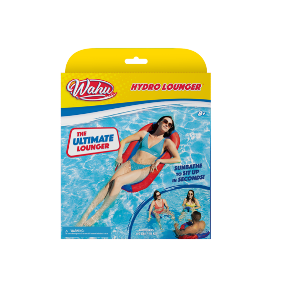 Wahu Hydro Lounger - Red/Blue