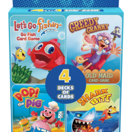 Classic Card Games 4-in-1 Set
