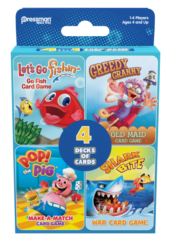 Classic Card Games 4-in-1 Set