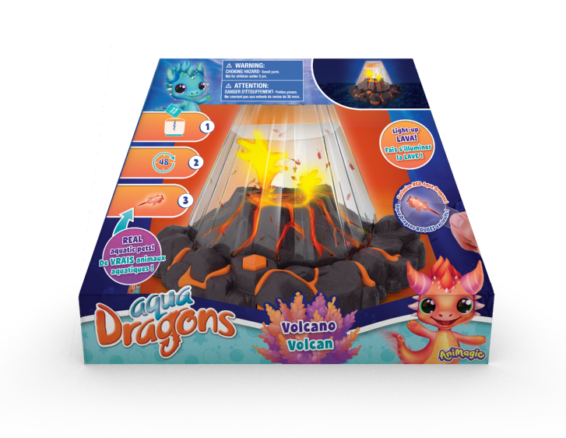 Animagic Aqua Dragons Volcano