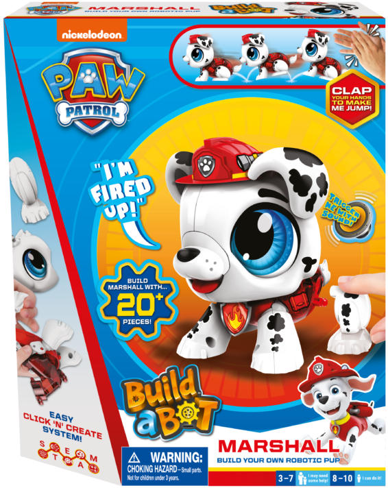 Build a Bot Paw Patrol Marshall
