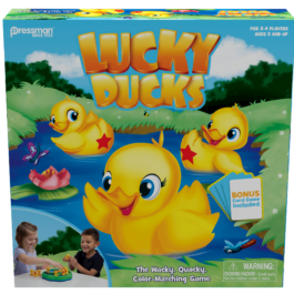 Lucky Ducks w/ Pop the Pig Make-A-Match Card Game