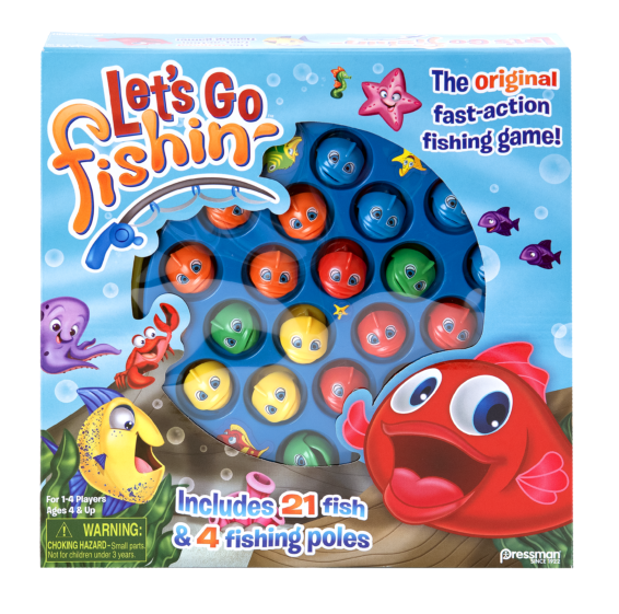 Let's Go Fishin' Game w/ window