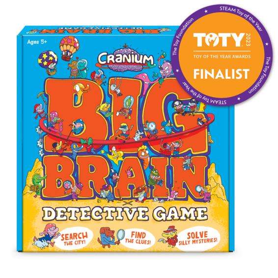 Funko Games Cranium Big Brain Detective Game