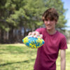 Wahu Mini Football Teal/Yellow