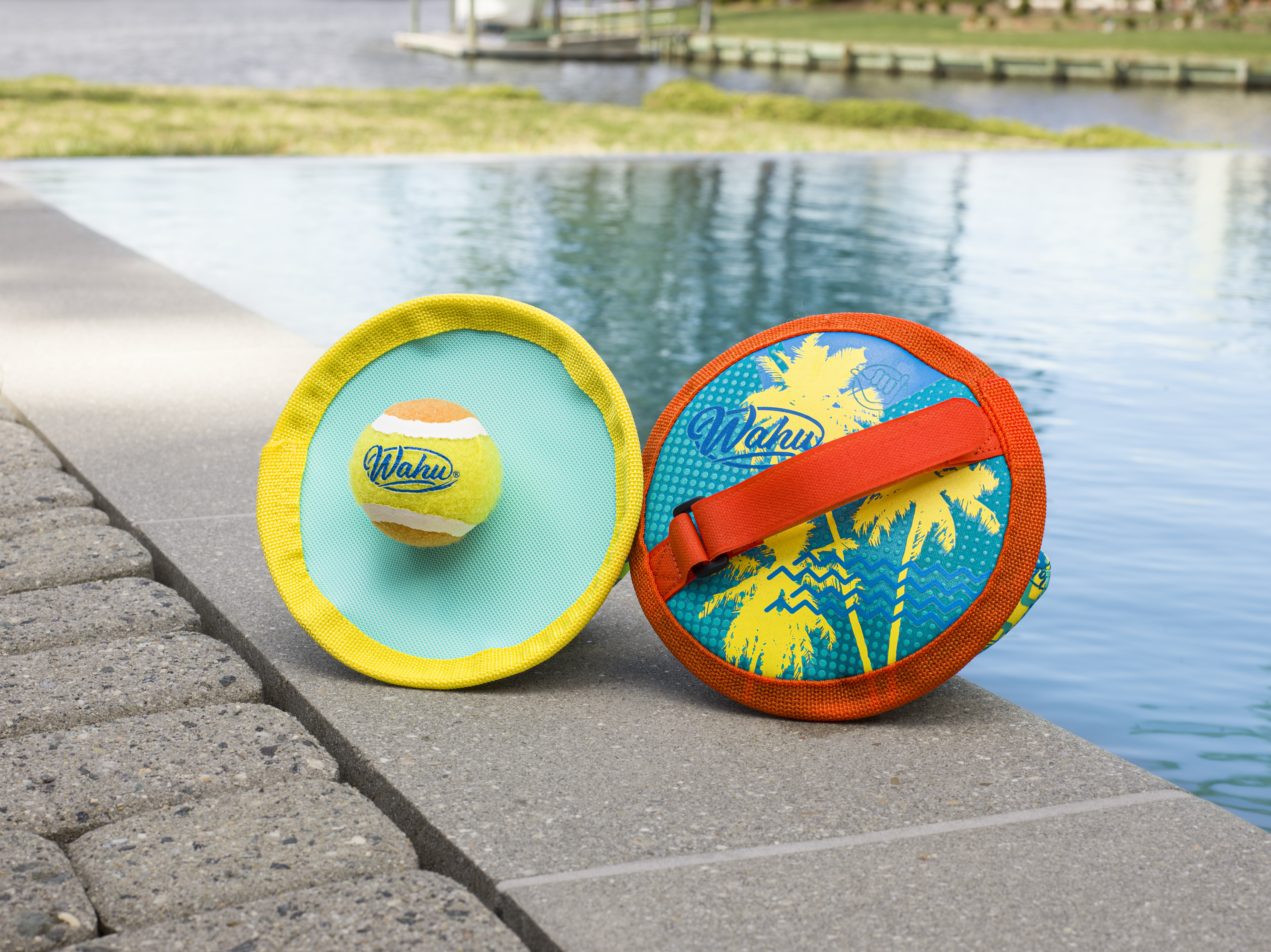 Wahu Water Grip Ball Yellow/Orange