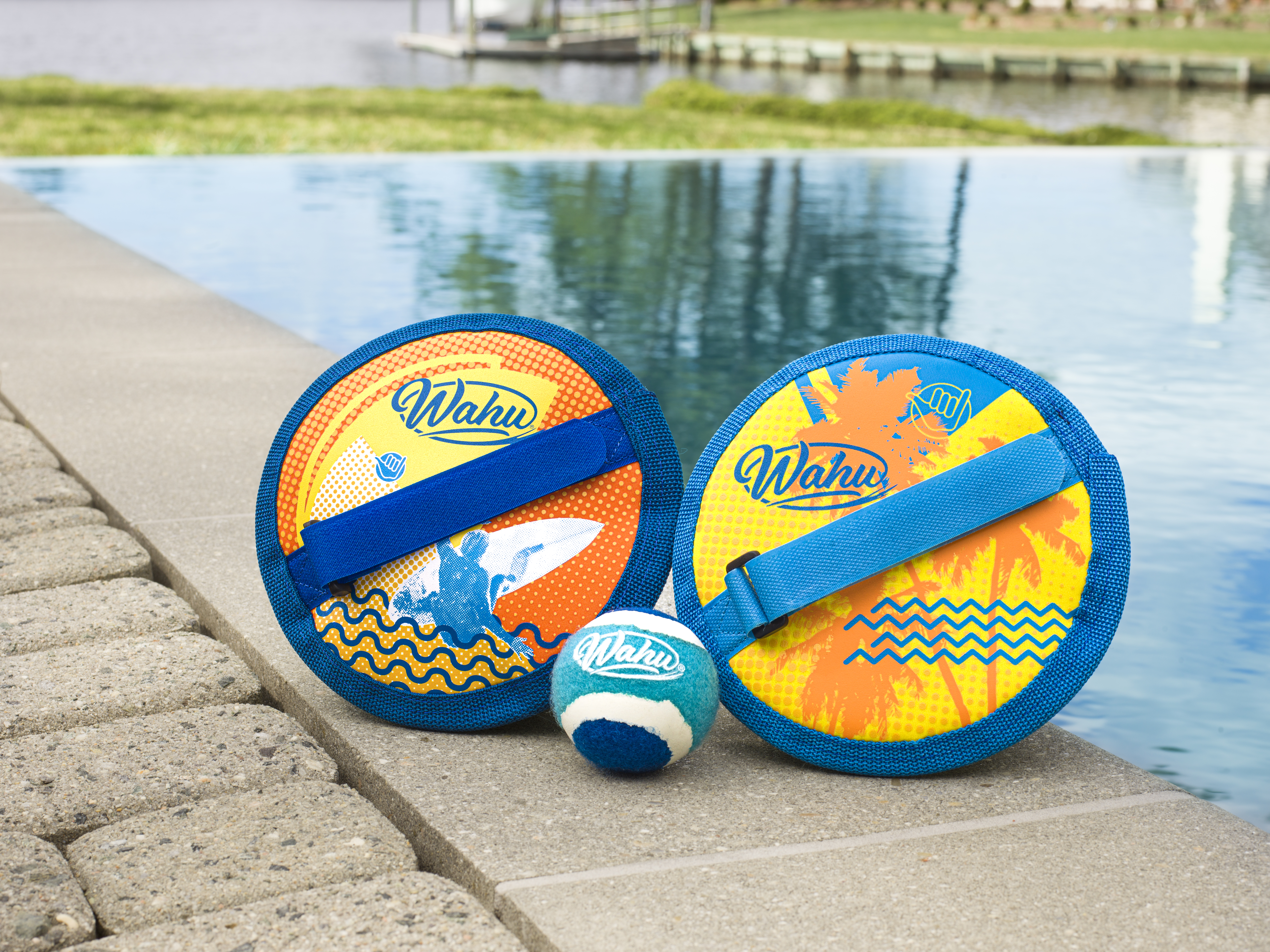Wahu Water Grip Ball Blue/Light Blue