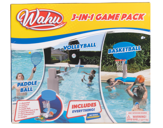 Wahu 3-in-1 Game Pack