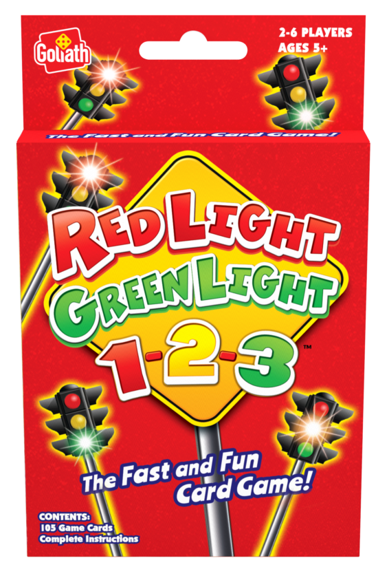 Red Light, Green Light, 1-2-3 Card Game