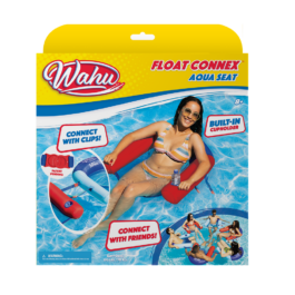 Wahu Float Connex Aqua Seat - Blue/Red
