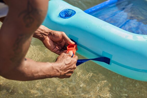 Wahu Float Connex Aqua Seat - Blue/Light Blue