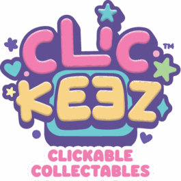 Clickeez Logo & Tagline 'Clickable Collectables'