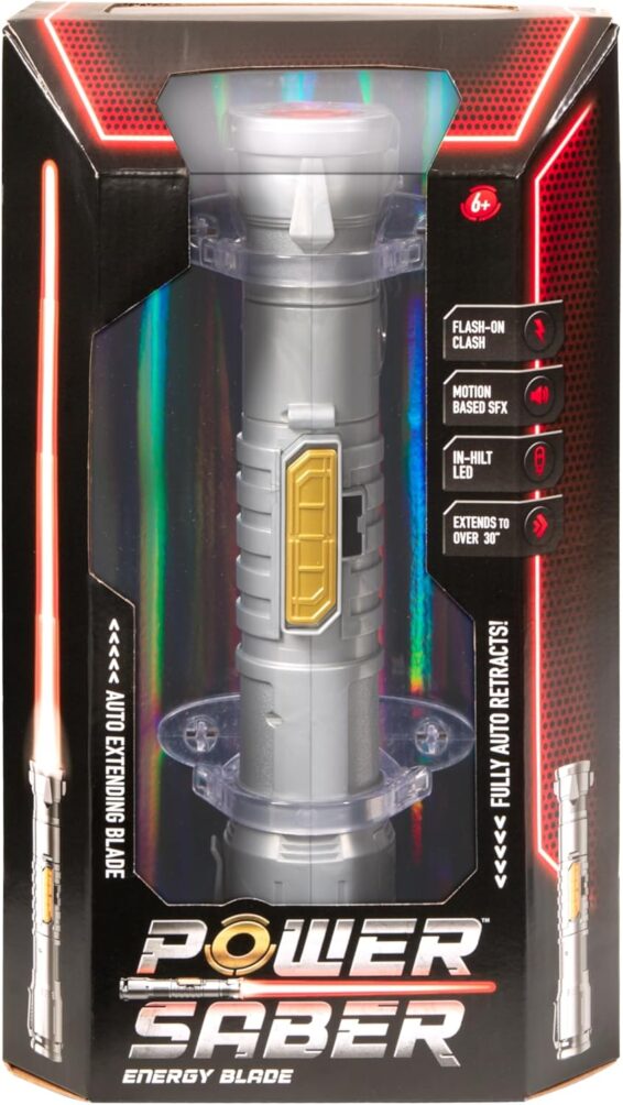 Power Saber Energy Blade - First Ever Automatic Saber - Red