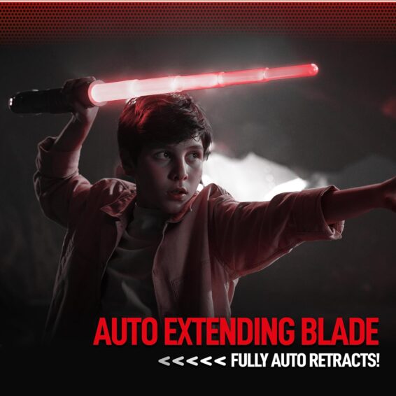 Power Saber Energy Blade - First Ever Automatic Saber - Red
